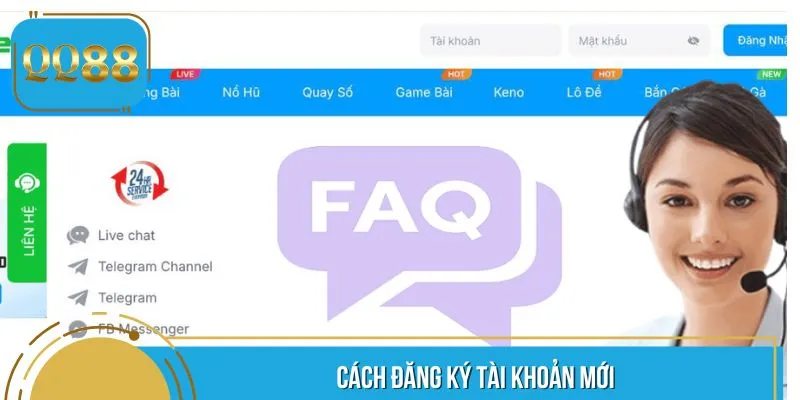 Quy trình tạo tài khoản được hướng dẫn chi tiết