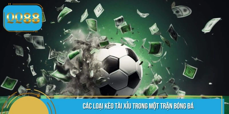 Các hình thức tài xỉu tỷ lệ trong bóng đá