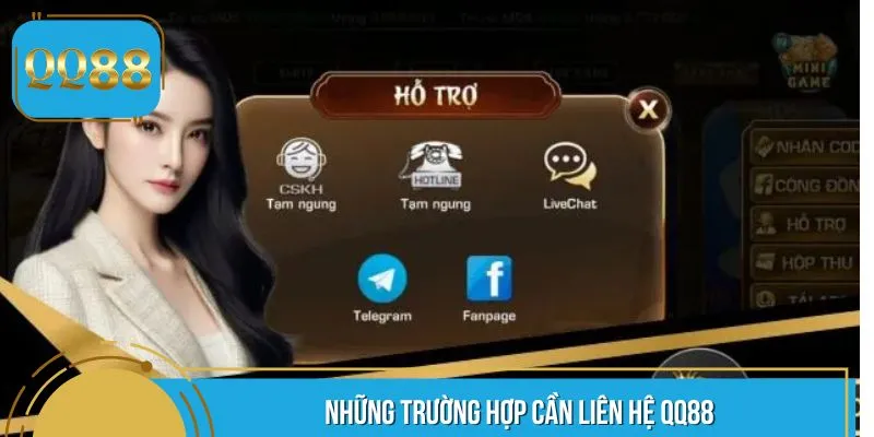 Lưu ngay những trường hợp cần liên hệ với nhà cái